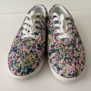 Easy Spirit Floral Cottage Sneakers Women's Size 7.5‎ Comfort Shoes Casual